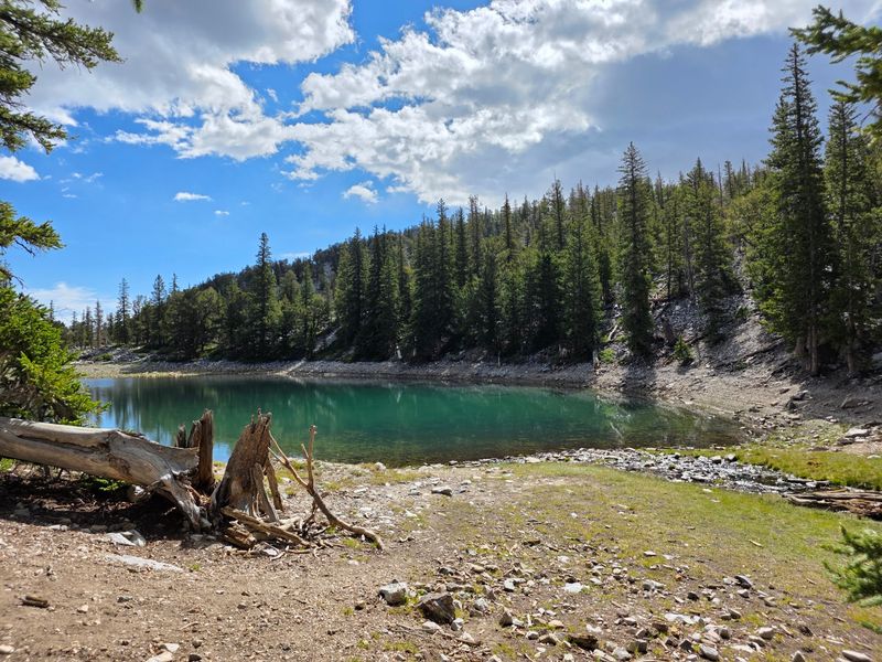 Two Little Lakes With Big Mountain Views