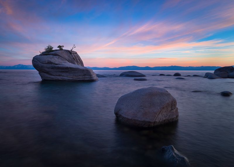 Bonsai Rock, Lake Tahoe East Shore, Nevada