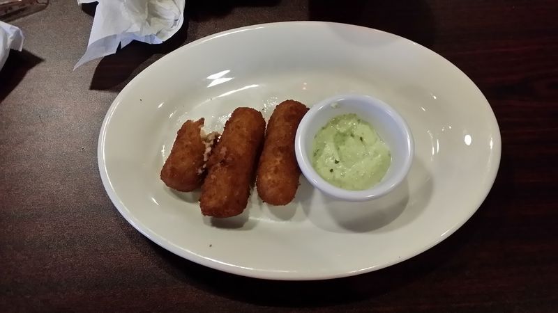 Beans, Rice, and Crispy Croquetas