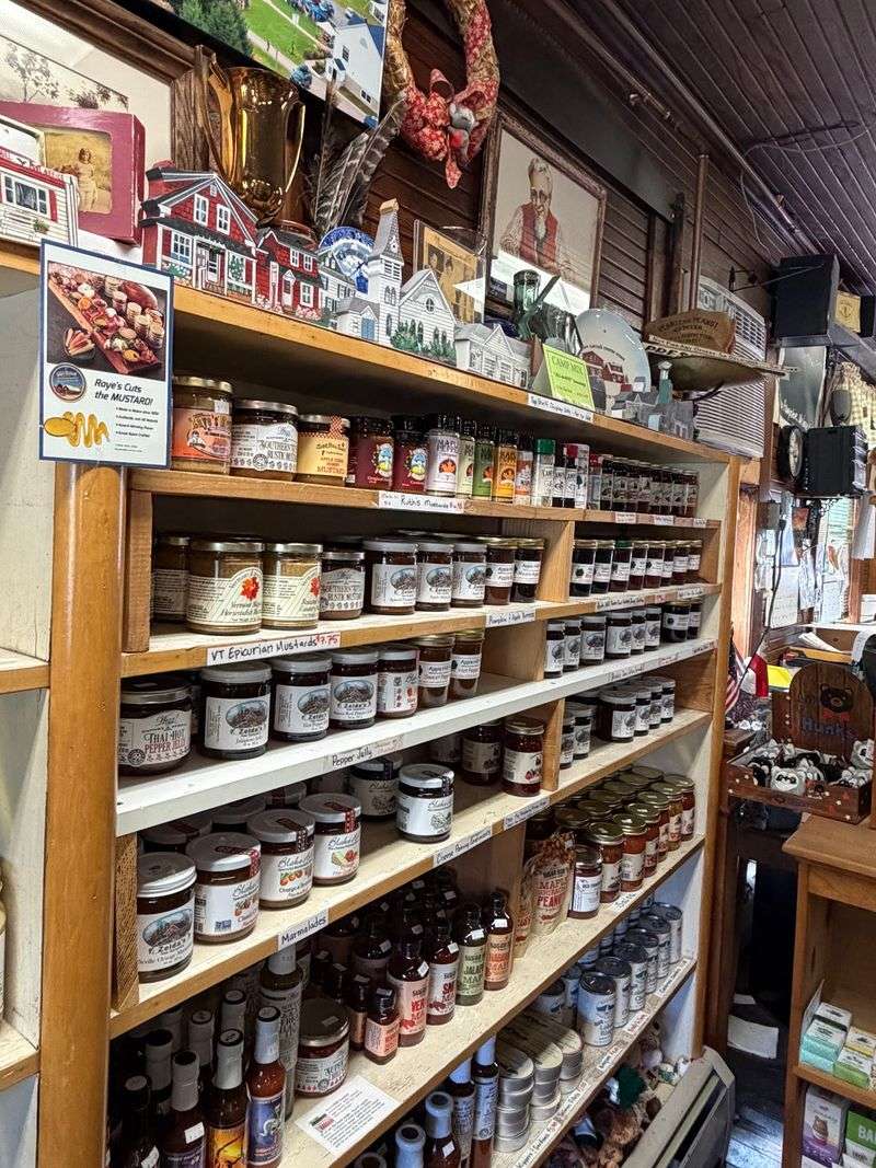 Shelves Packed With Country Store Treasures