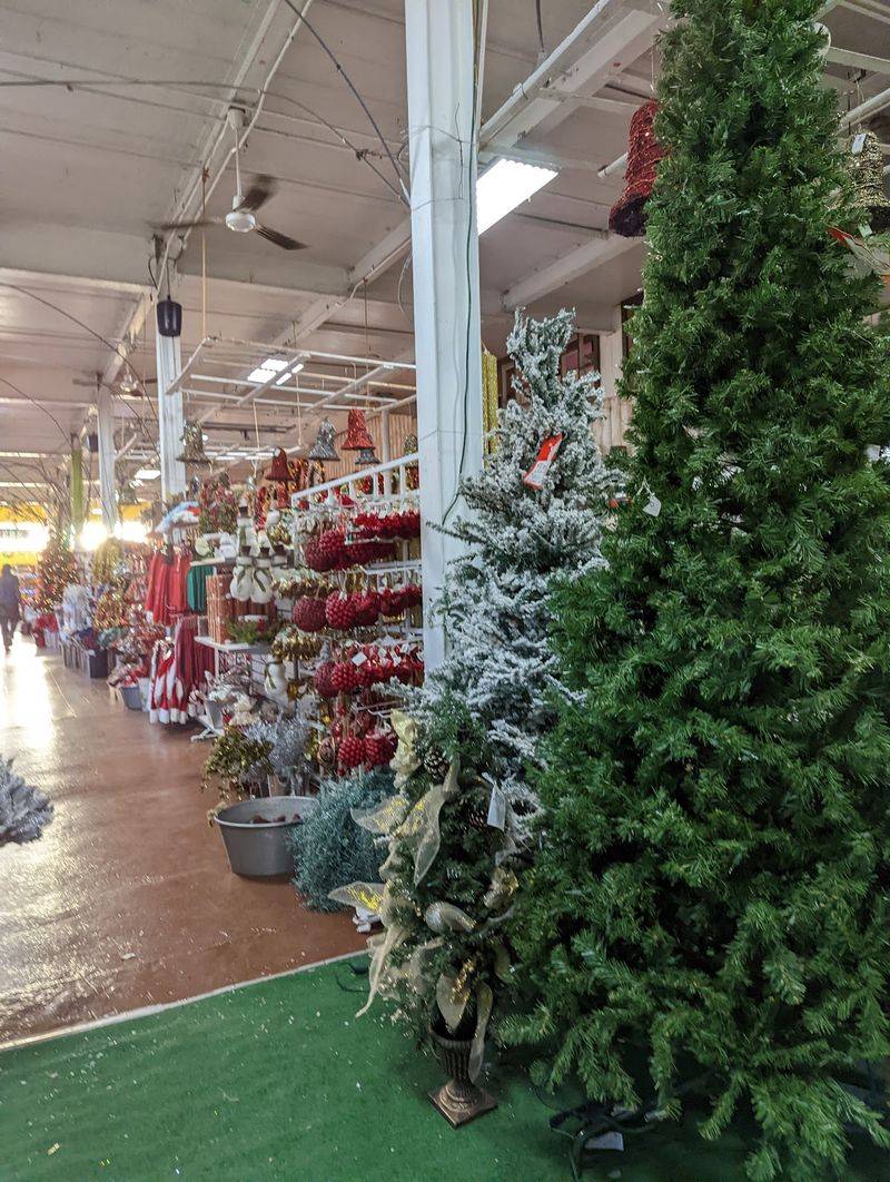 December Turns The Place Into A Christmas Tree Lot