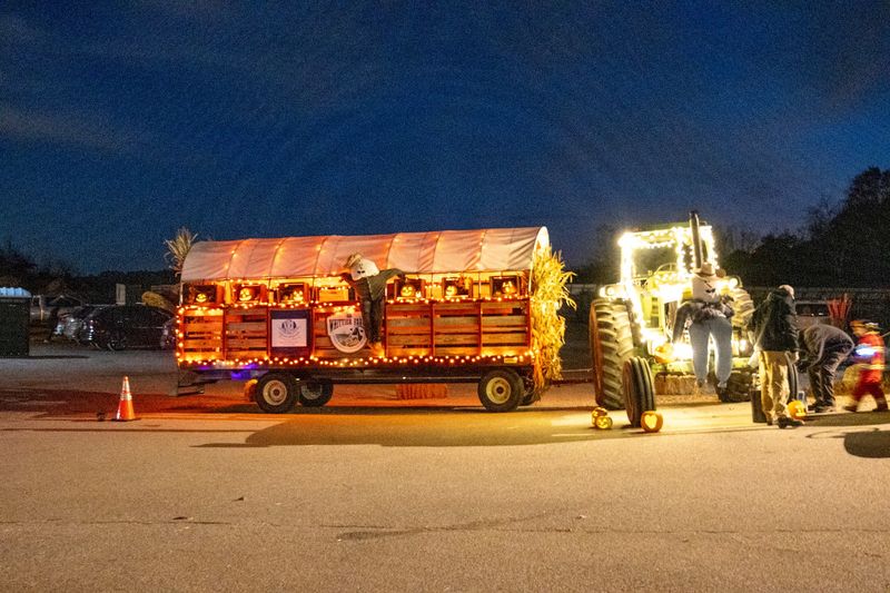 Costumes, Tractors, And Holiday Trolleys Bring Extra Fun