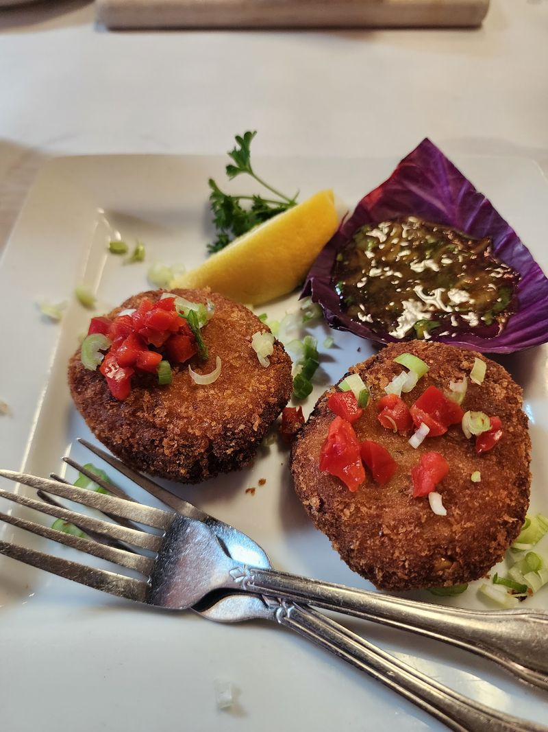 Crab Cakes Made As The House Specialty
