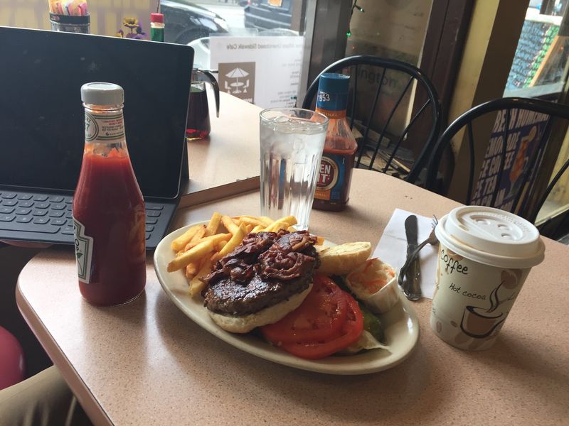 Lunch Shows Up Strong With Burgers And A Sweet Finish