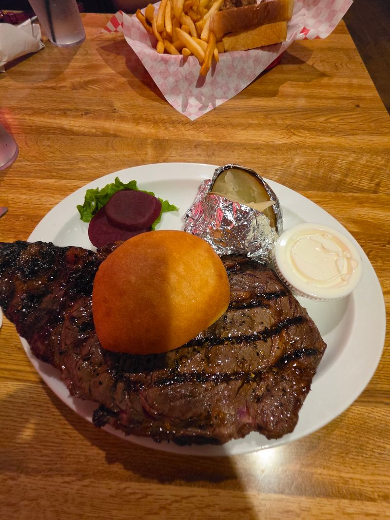 Thick Ribeyes And Bacon-Wrapped Filets Run The Show