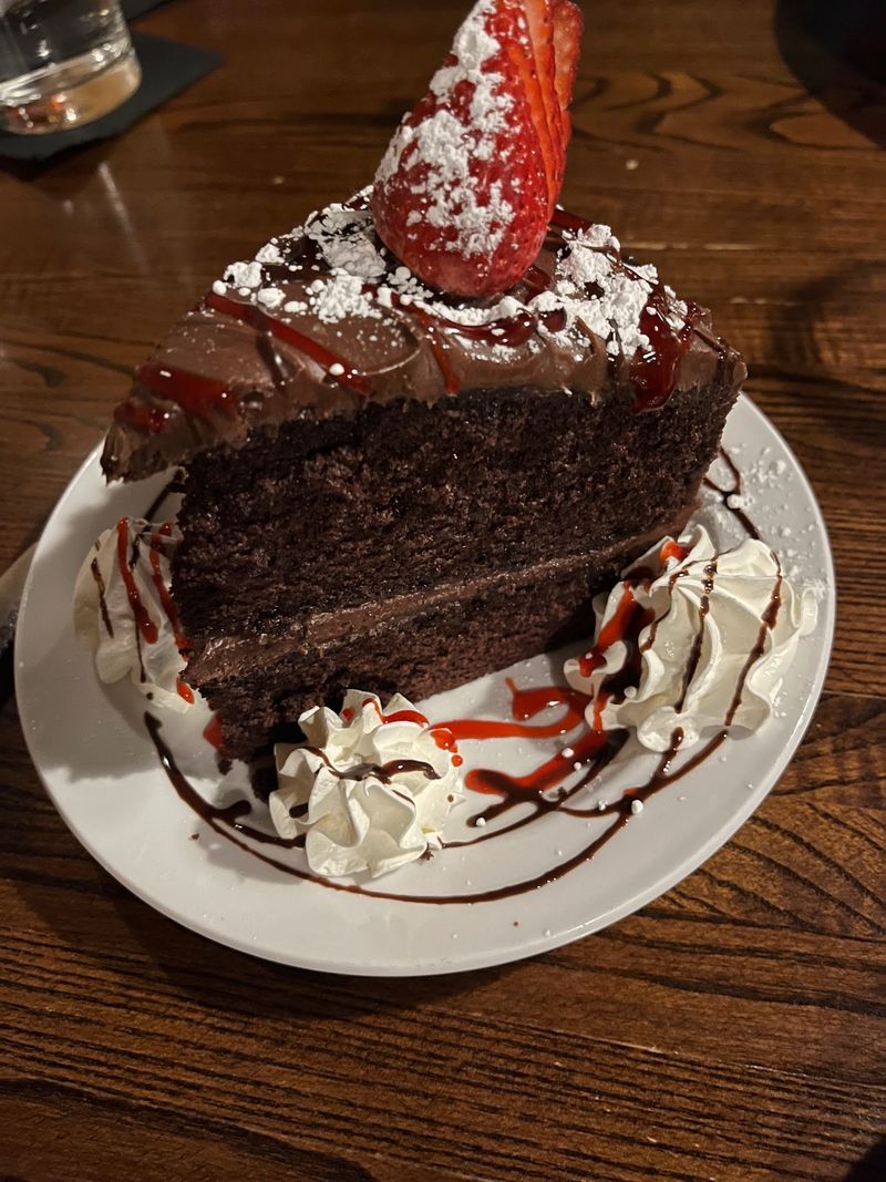 Save Room, Because The Chocolate Cake Has A Following