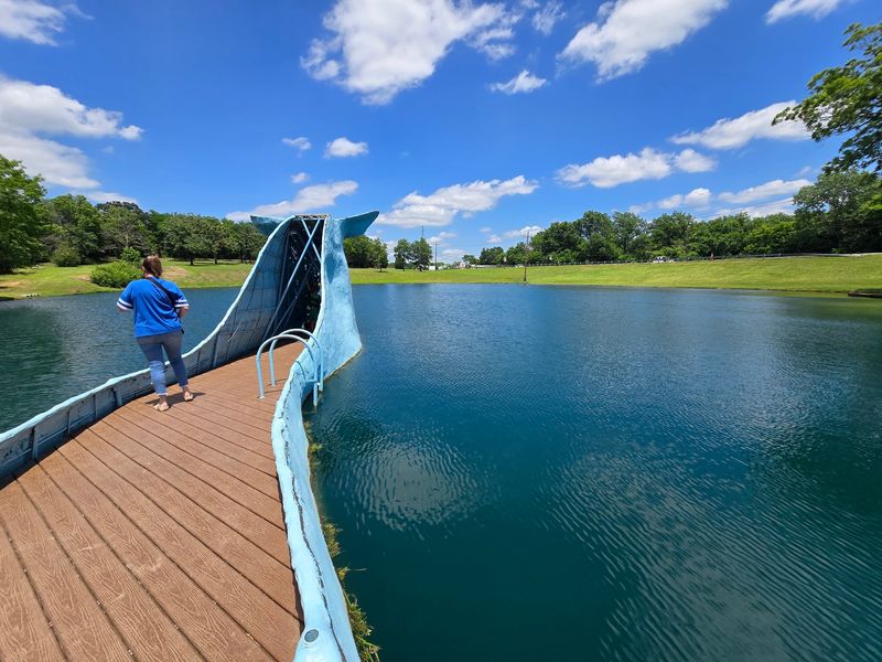 A Pond For Picnics, Fishing, And Turtle Snacks