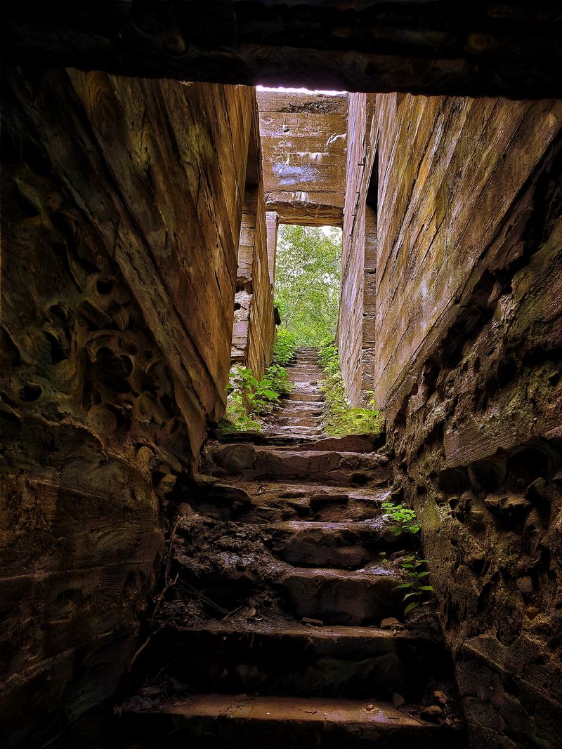 Haunted Ruins At Overlook Mountain Wild Forest