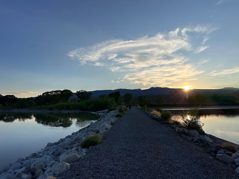 Lace Up For The Easy Loop Around The Lake