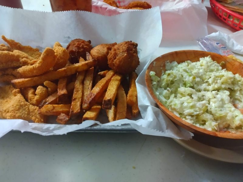 Hushpuppies, Fried Bread, and Fresh-Cut Fries