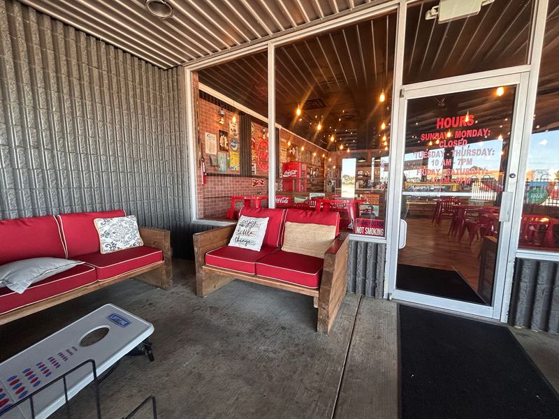 Patio Games and a Retro, Homey Room