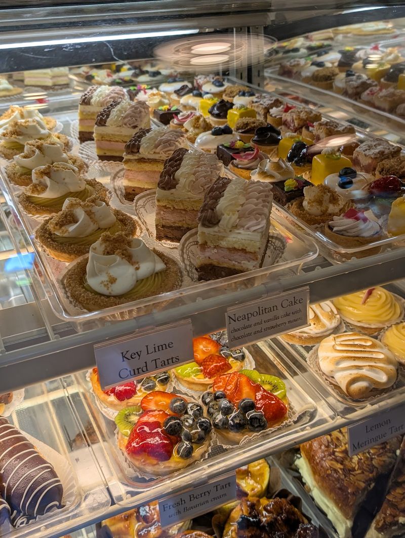 Pastry Cases Full Of Sweet Surprises