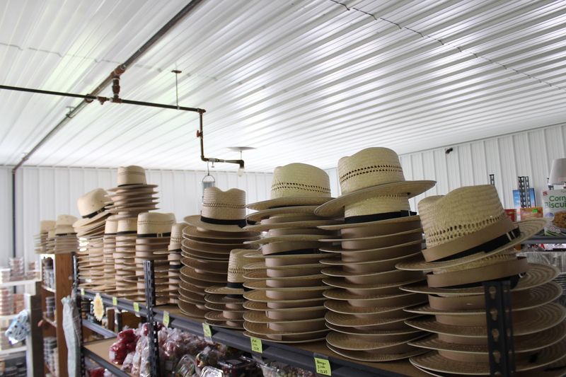 Housewares, Cards, And Even Amish Hats On The Shelves