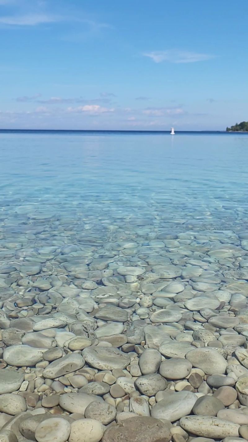 Water So Clear You Can Count The Stones Below