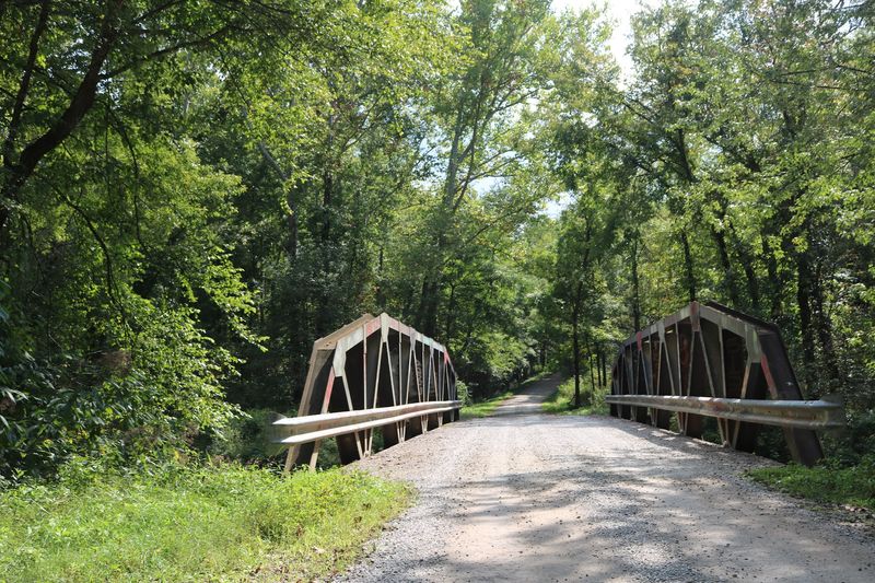 Raccoon Creek and the Trail Bridges