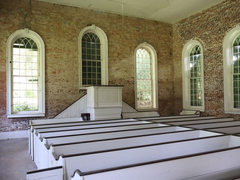 A Sunday Service In 1863