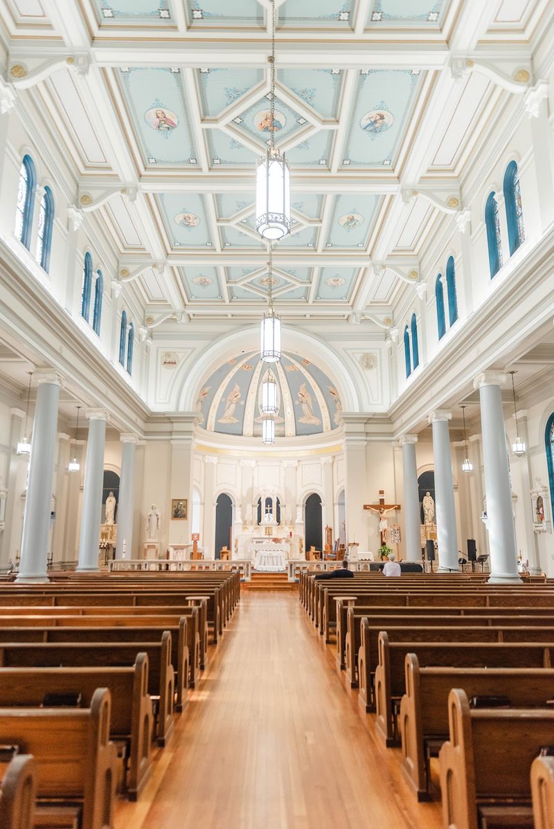 Our Lady of the Gulf Painted Beneath the Dome