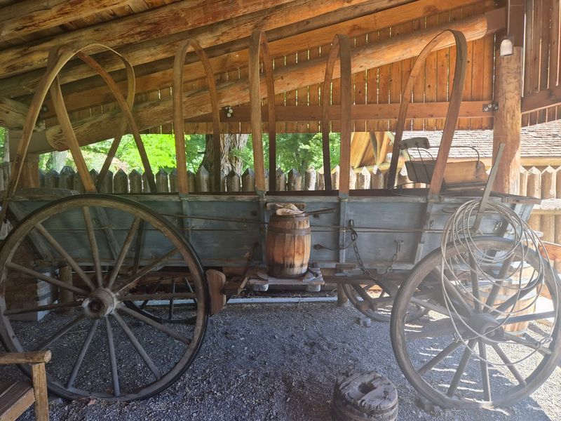 Wagons, Stockade, And Room To Roam