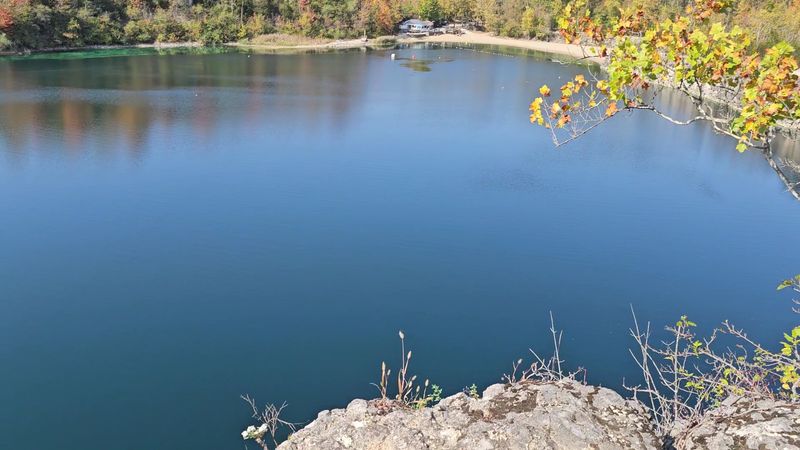 Workers Hit A Spring And The Whole Quarry Flooded Overnight