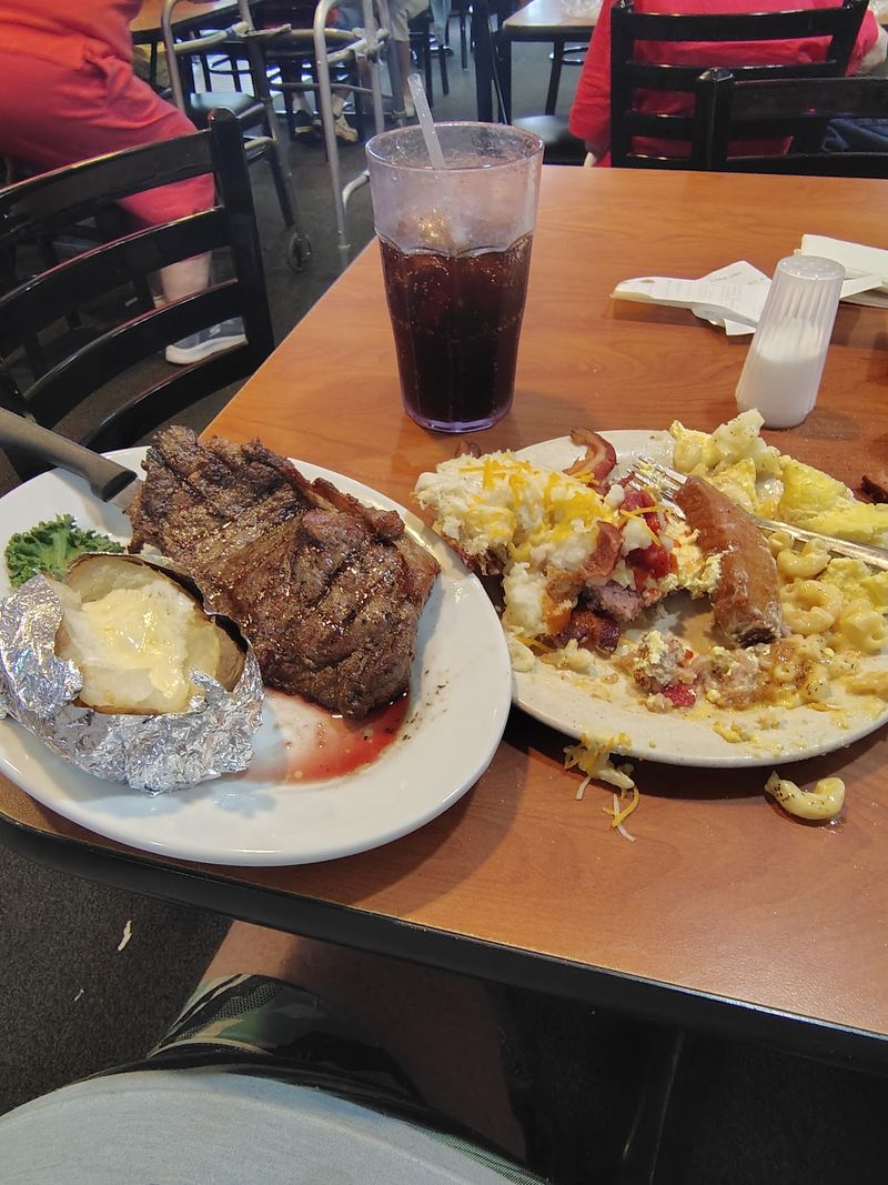 Order A Steak And The Buffet Comes Along