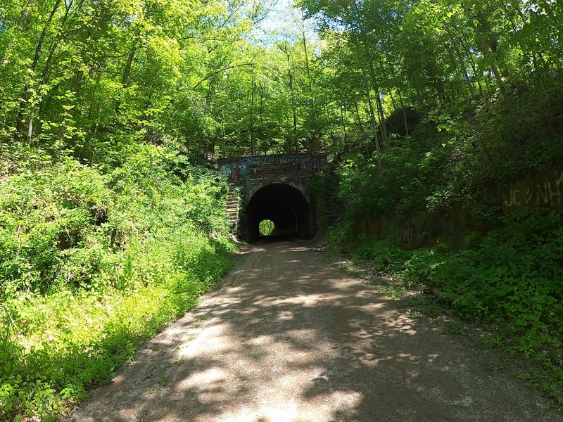 A Railroad Ghost Town in the Zaleski State Forest