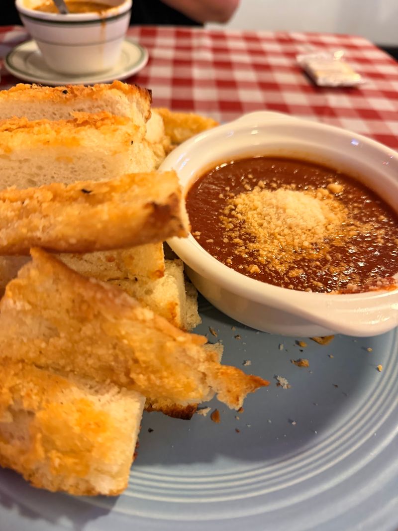 Meatballs, Garlic Bread, And That Famous Red Sauce