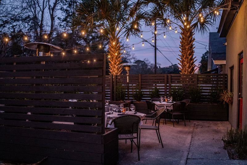 A Courtyard Under The Live Oaks