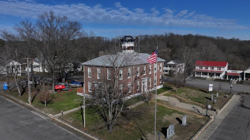 A Courthouse That Has Never Clocked Out