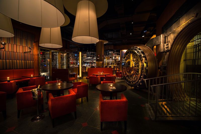 A Steakhouse Hiding Below A Famous Hotel