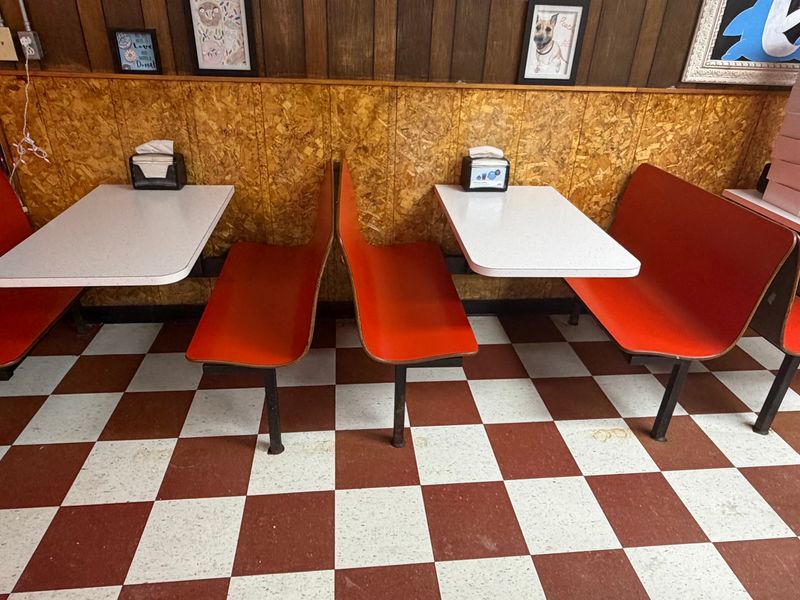 Grab A Booth And Soak Up The Old-Fashioned Charm