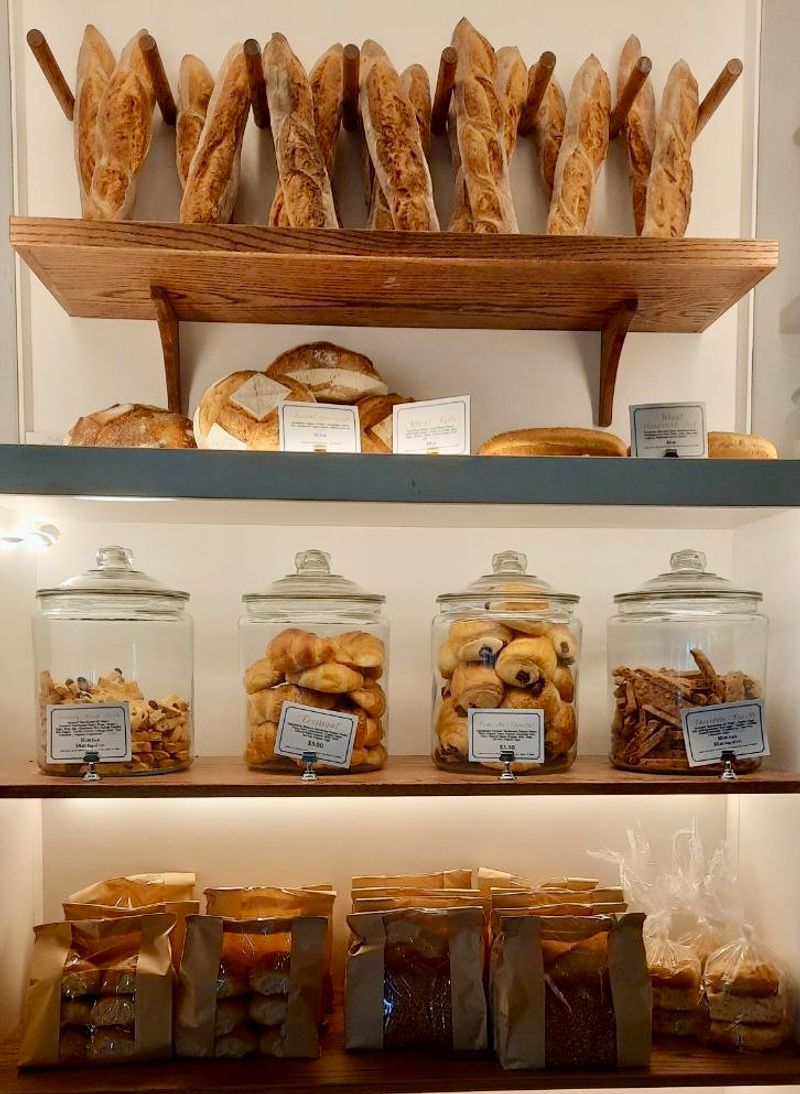 Warm Loaves From The Organic Bakery