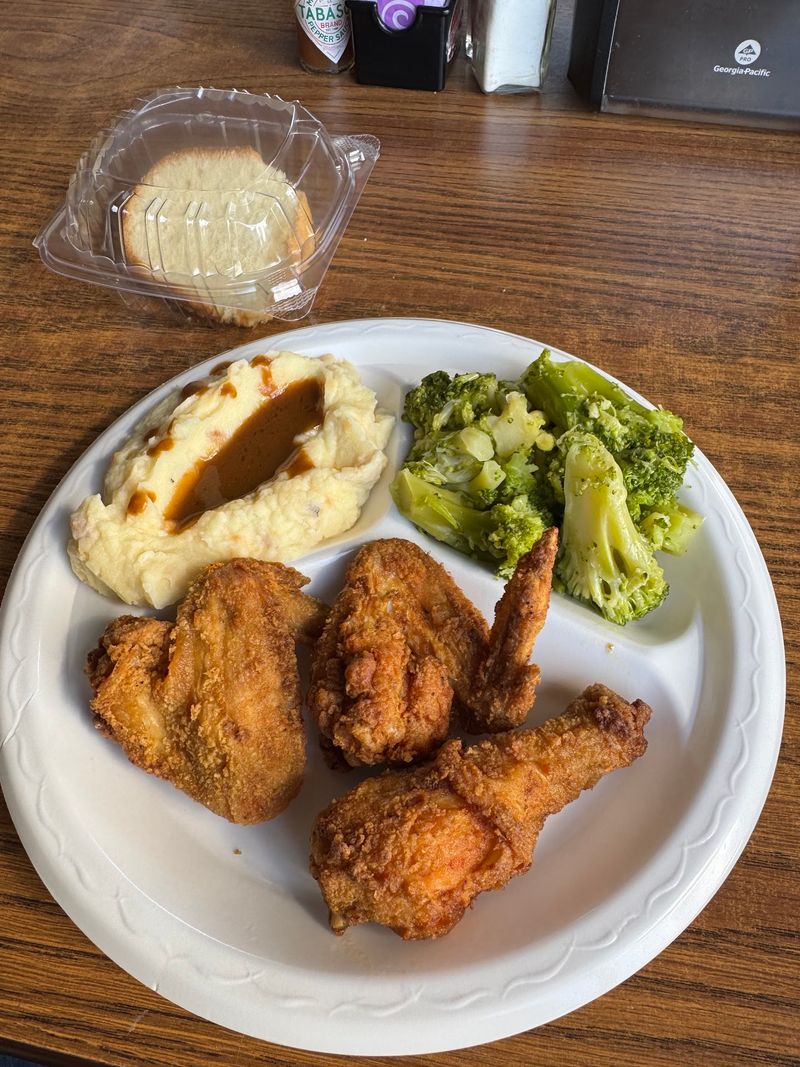 Fried Chicken That Anchors the Line