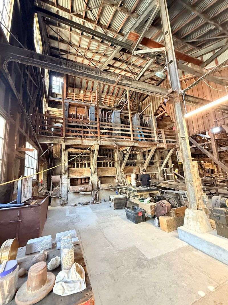 An Old Ore Mill On The Back Road To Virginia City