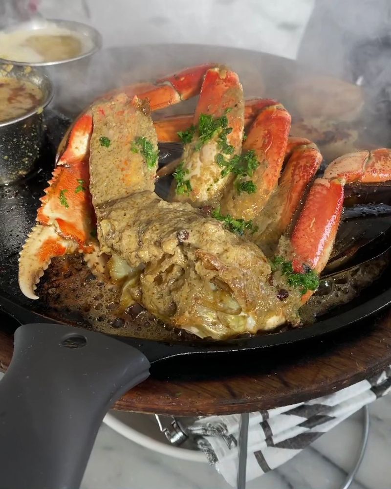 The Sizzling Skillet That Made This Place Famous