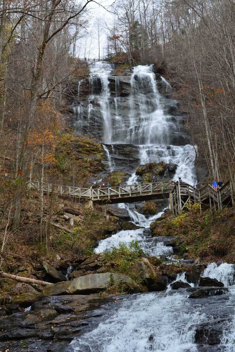 A Waterfall That Towers Over The Southeast