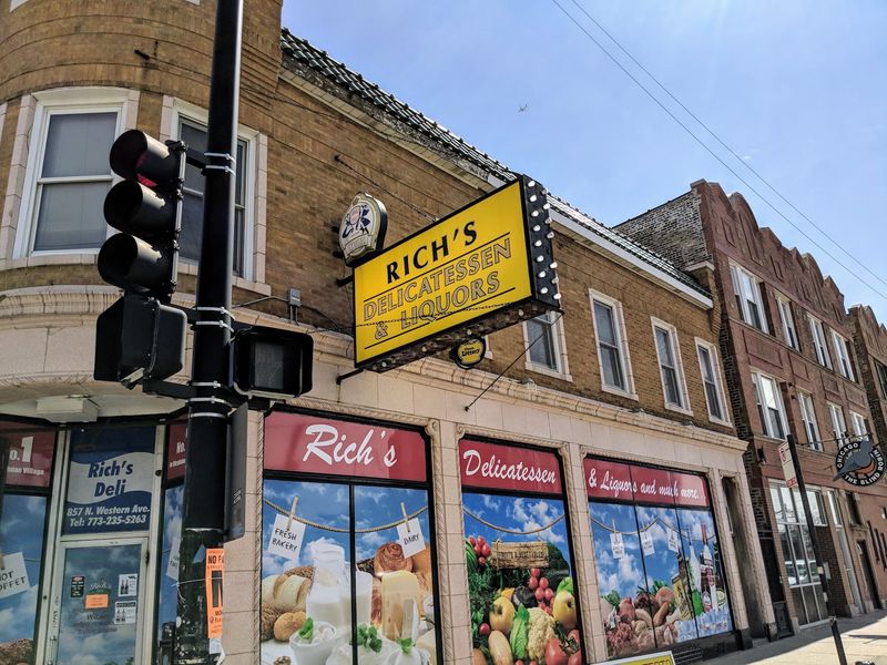 A Corner Grocery on North Western Avenue