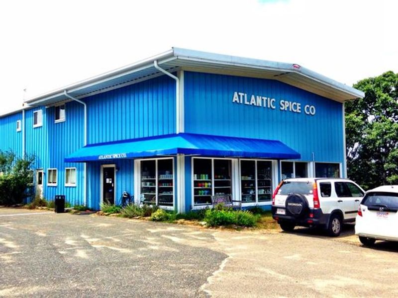 A Bright Blue Warehouse You Really Can't Miss
