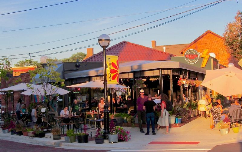 The Old Filling Station Still Shows Off Its 1925 Roots