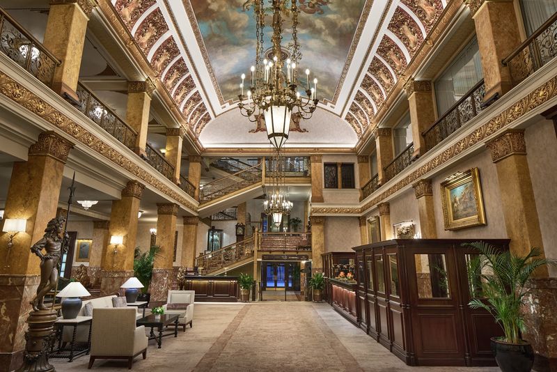 A Grand Lobby That Feels Like A Step Back In Time