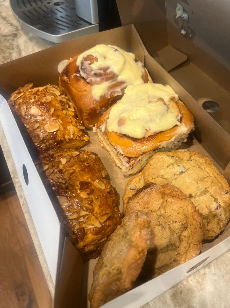 That Frosted Cinnamon Roll Deserves A Plate All To Itself