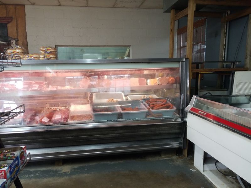 A Roadside Meat Counter In Rural Mississippi