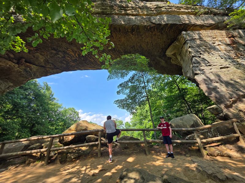 You Will Want To Stand Right Under This Giant Stone Arch