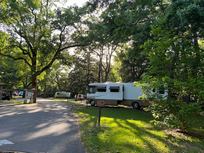 A Campground Tucked Inside A National Seashore