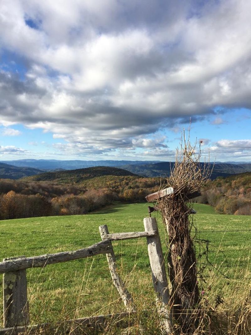 A Small Town With One Stoplight And Big Views