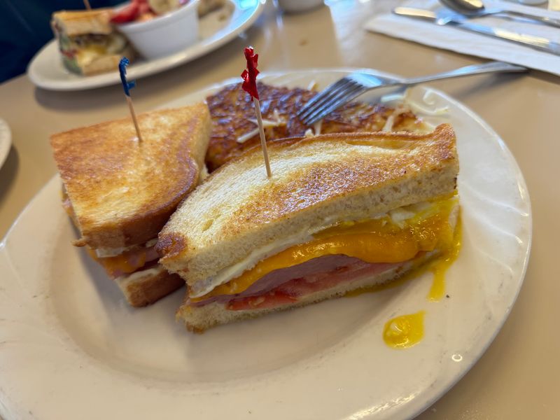 A Sandwich Made With French Toast, Because Why Not