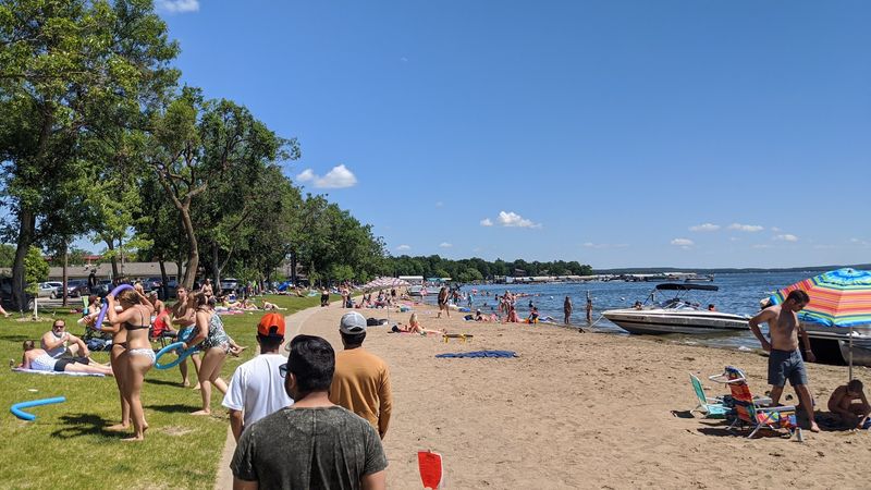 A Beach Right Beside Downtown