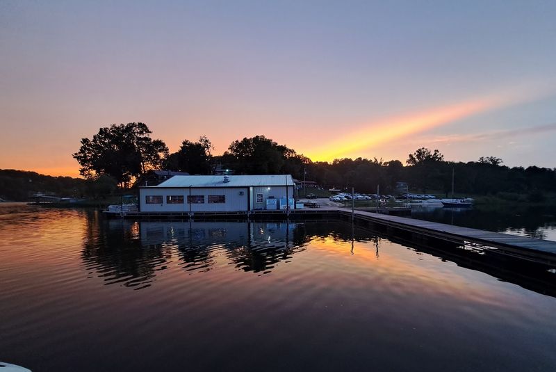 A Lakeside Perch On Kentucky Lake