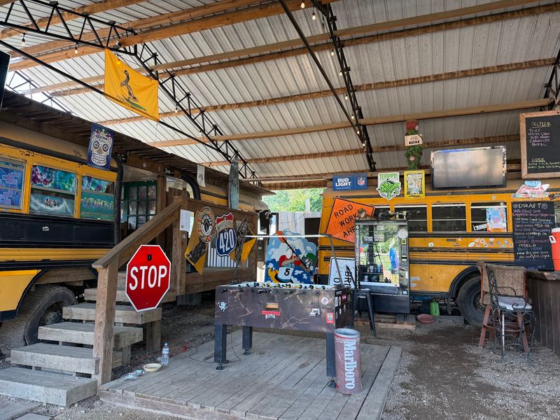 Yes, The Bar Really Is A Yellow School Bus
