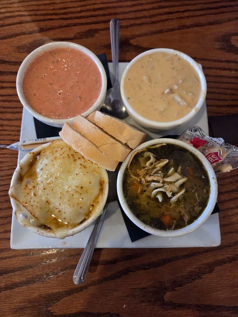 Four Soups At Once Is The Kind Of Indecision Worth Rewarding