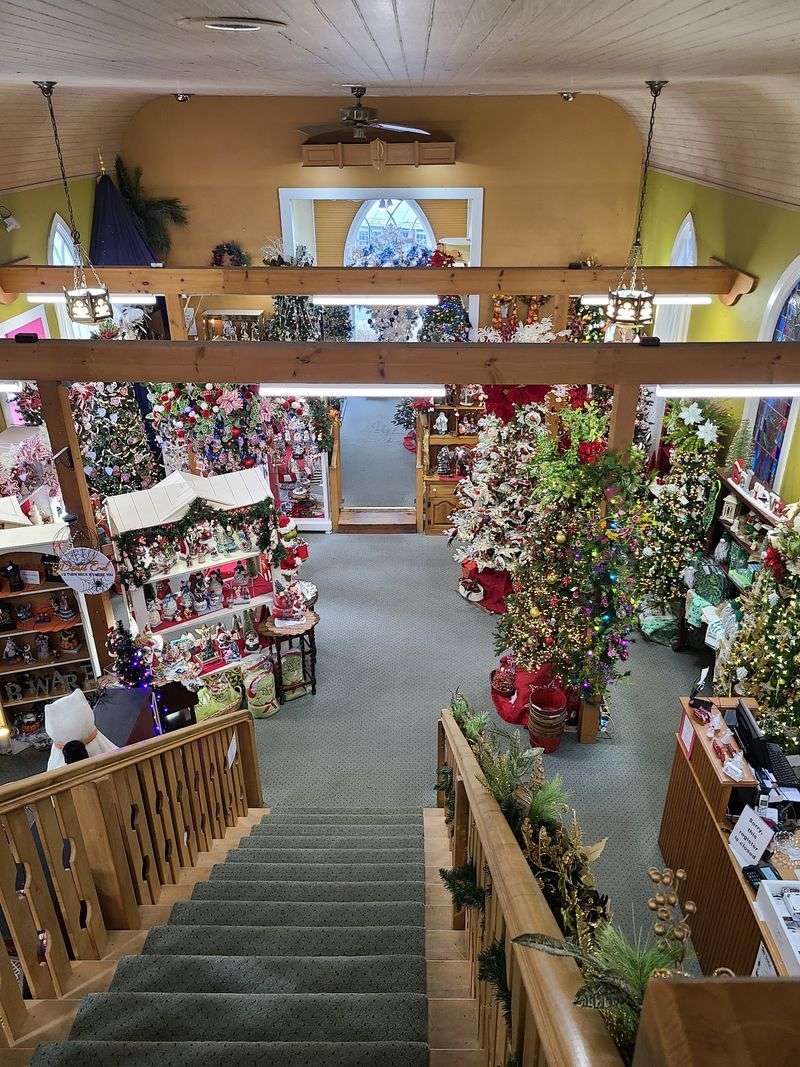 An Old Church Filled With Holiday Magic